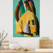 Arthur Dove's Shore Road - High-res Retro Art Poster (Keuken)