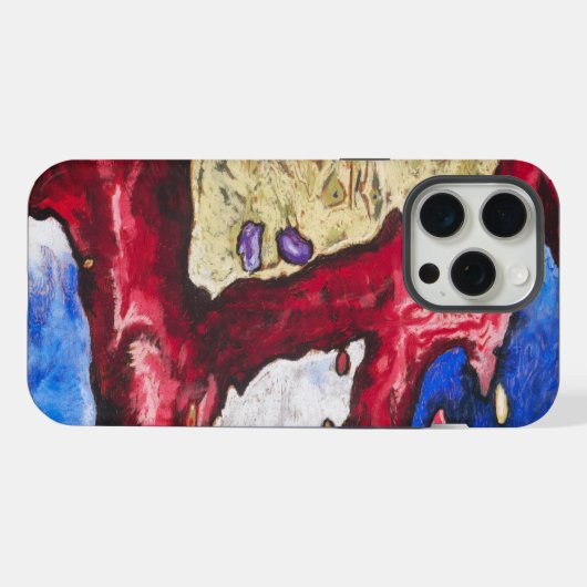 Arthur Dove's 'Tree Forms and Water' iPhone Hoesje (Achterkant horizontaal)