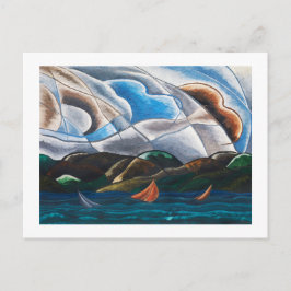 Arthur Dove's Wolken en Water (1930) Briefkaart