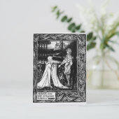 Arthur en de vreemde mantel briefkaart (Staand voorkant)