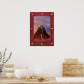 Arthur en Guinevere Poster (Keuken)