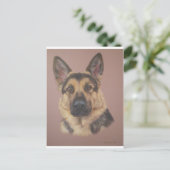 Arthur - German Shepherd Briefkaart (Staand voorkant)