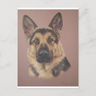 Arthur - German Shepherd Briefkaart