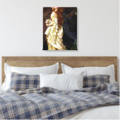 ARTHUR HUGHES - OPHELIA - C.1863 - Pre-Raphaeliete Canvas Afdruk (Insitu (Slaapkamer))