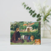 Arthur Hughes terug uit Zee Briefkaart (Staand voorkant)