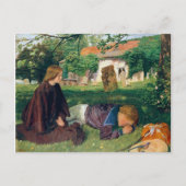 Arthur Hughes terug uit Zee Briefkaart (Voorkant)