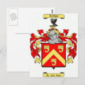 arthur ( ierland ) briefkaart (Voorkant / Achterkant)