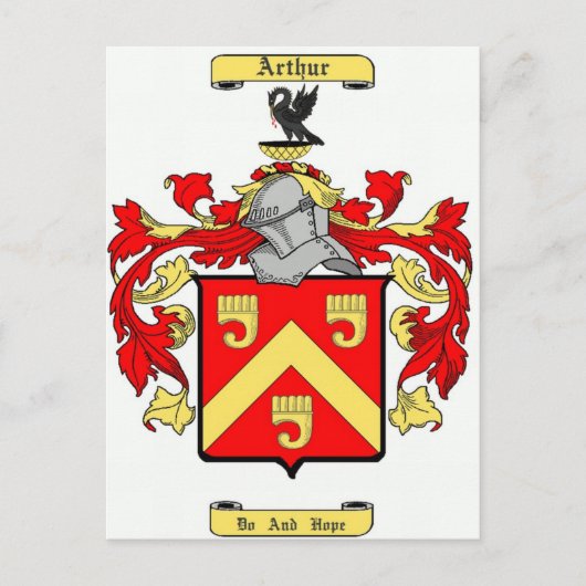 arthur ( ierland ) briefkaart (Voorkant)