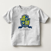 Arthur jongens naam & betekenis ridders schild kinder shirts (Voorkant)