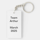 Arthur Keyring Sleutelhanger (achterkant)