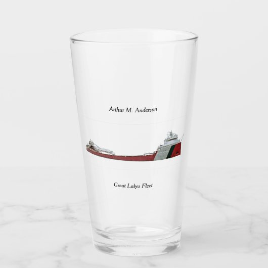 Arthur M. Anderson glas (Voorkant)