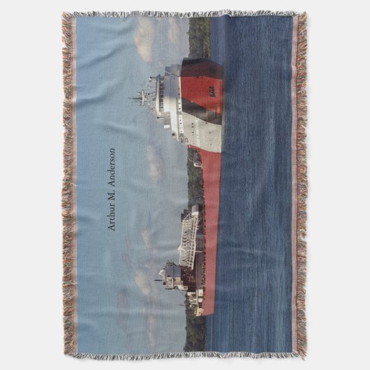 Arthur M. Anderson gooit deken (Voorkant Verticaal)