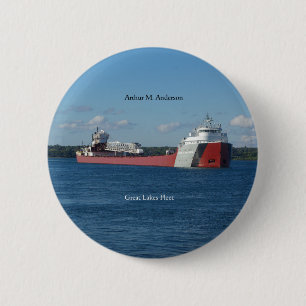 Arthur M. Anderson-knop Ronde Button 5,7 Cm