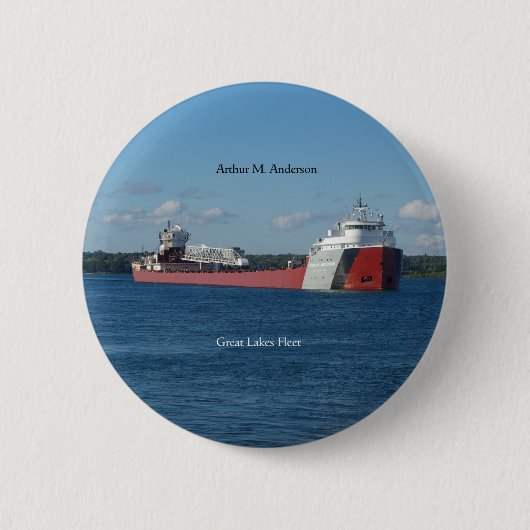 Arthur M. Anderson-knop Ronde Button 5,7 Cm (Voorkant)