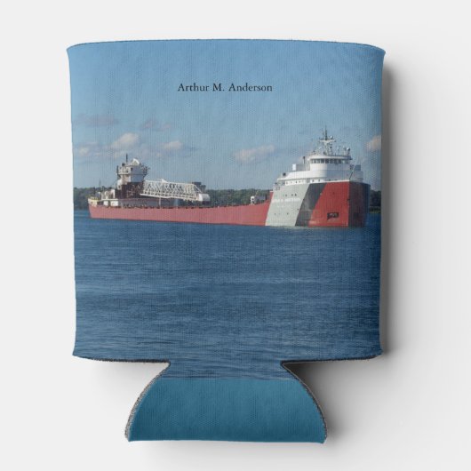 Arthur M. Anderson koelbox Blikjeskoeler (Achterkant)