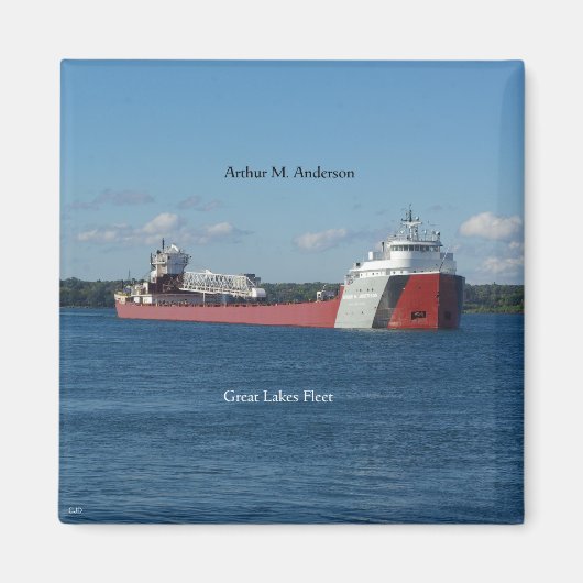 Arthur M. Anderson magnet (Voorkant)