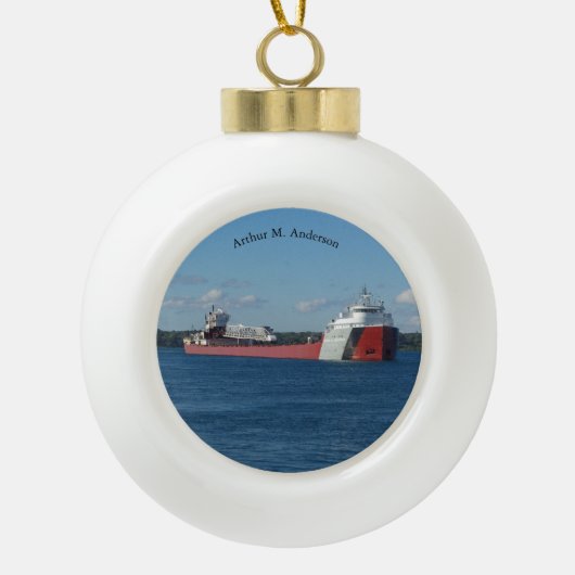 Arthur M. Anderson ornament (Voorkant)