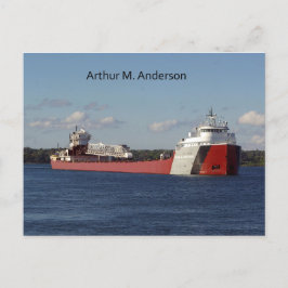 Arthur M. Anderson postkaart