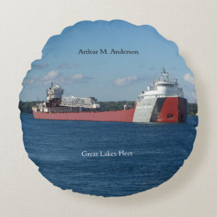 Arthur M. Anderson ronde kussen