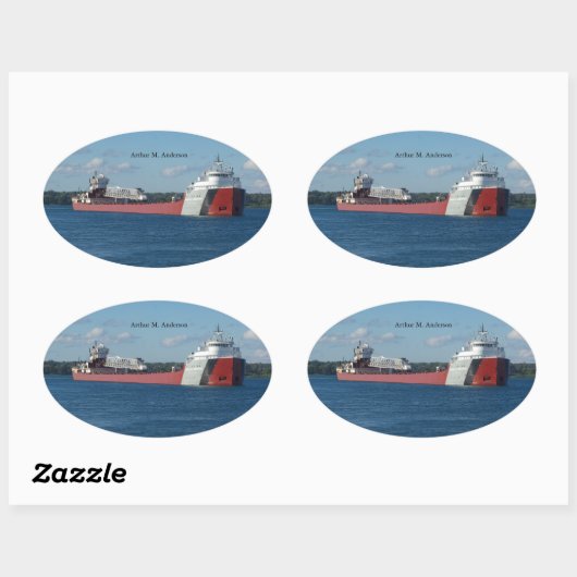 Arthur M. Anderson sticker (Vel)