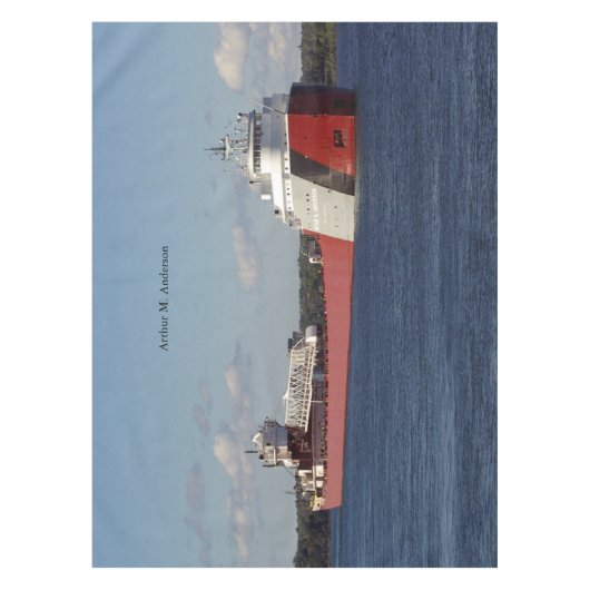 Arthur M. Anderson tafelkleed (Voorkant)