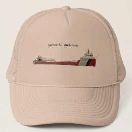 Arthur M. Anderson trucker hat Trucker Pet
