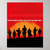 Arthur Morgan Quote Poster (Voorkant)