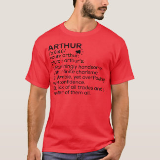 Arthur Naam Definitie Arthur Betekenis Arthur Naam T-shirt