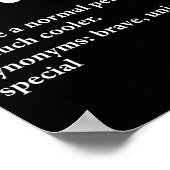 Arthur Name Definition Funny D  Poster (Hoek)