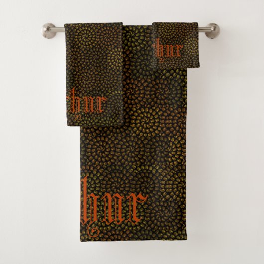 Arthur, noem Logo op het Abstracte leeuwentype, Bad Handdoek (Insitu)