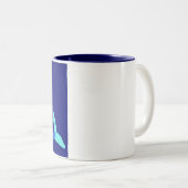 Arthur on Blue Background mok (Voorkant rechts)