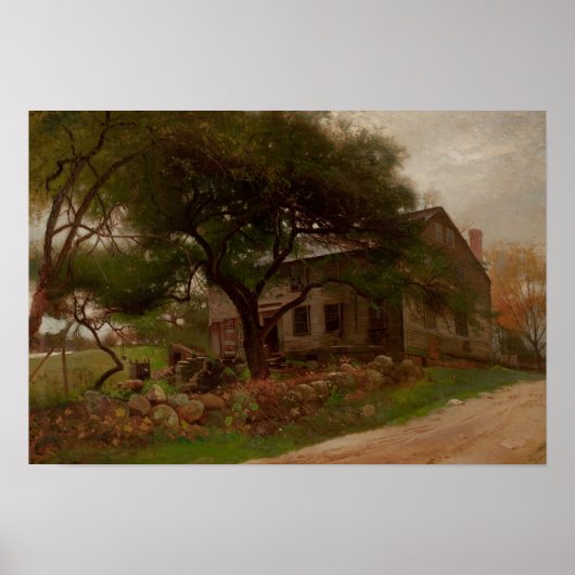 Arthur Parton - Old Boerderij House in de Catskill Poster (Voorkant)