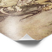 Arthur Rackham 1907 "Dat is nieuwsgierig" print Foto Afdruk (Hoek)