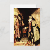 Arthur Rackham - A Christmas Carol - Grumpy Bedankkaart (Voorkant / Achterkant)