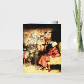 Arthur Rackham - A Christmas Carol - Scrooge Kaart (Voorkant)