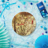 Arthur Rackham - A Kerstcarol - Street Papieren Bordje (Feest)