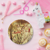 Arthur Rackham - A Kerstcarol - Street Papieren Bordje (Feest)