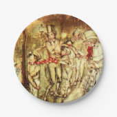 Arthur Rackham - A Kerstcarol - Street Papieren Bordje (Voorkant)