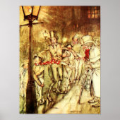 Arthur Rackham - A Kerstcarol - Street Poster (Voorkant)