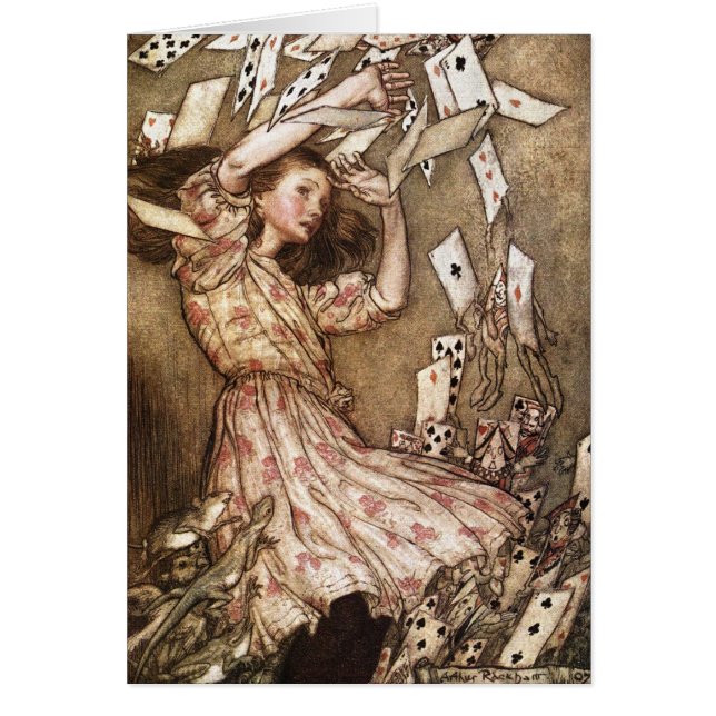  Arthur Rackham Alice in Wonderland Art (Voorkant)