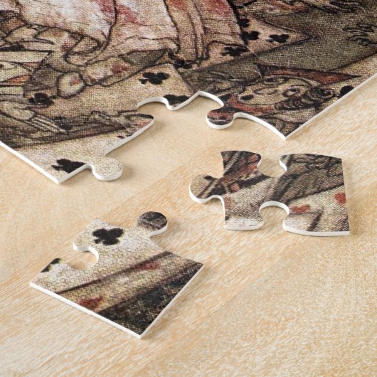 Arthur Rackham Alice in Wonderland Art Legpuzzel (Zijkant)
