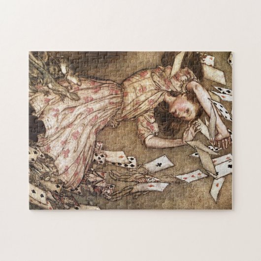  Arthur Rackham Alice in Wonderland Art Legpuzzel (Horizontaal)