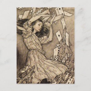 Arthur Rackham Alice in Wonderland Briefkaart