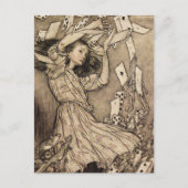 Arthur Rackham Alice in Wonderland Briefkaart (Voorkant)