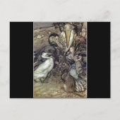 Arthur Rackham Alice in Wonderland Briefkaart (Voorkant)
