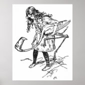 Arthur Rackham Alice In Wonderland Poster (Voorkant)