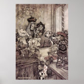 Arthur Rackham Alice in Wonderland Poster (Voorkant)