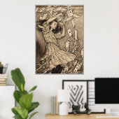 Arthur Rackham Alice in Wonderland Poster (Thuiskantoor)