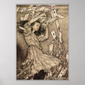 Arthur Rackham Alice in Wonderland Poster (Voorkant)