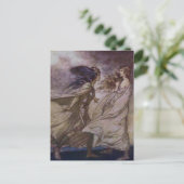 Arthur Rackham - Brünnhilde en Waltraute Briefkaar Briefkaart (Staand voorkant)